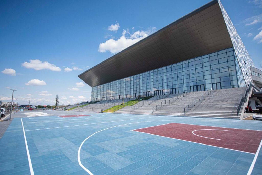 Oradea Arena outside view
